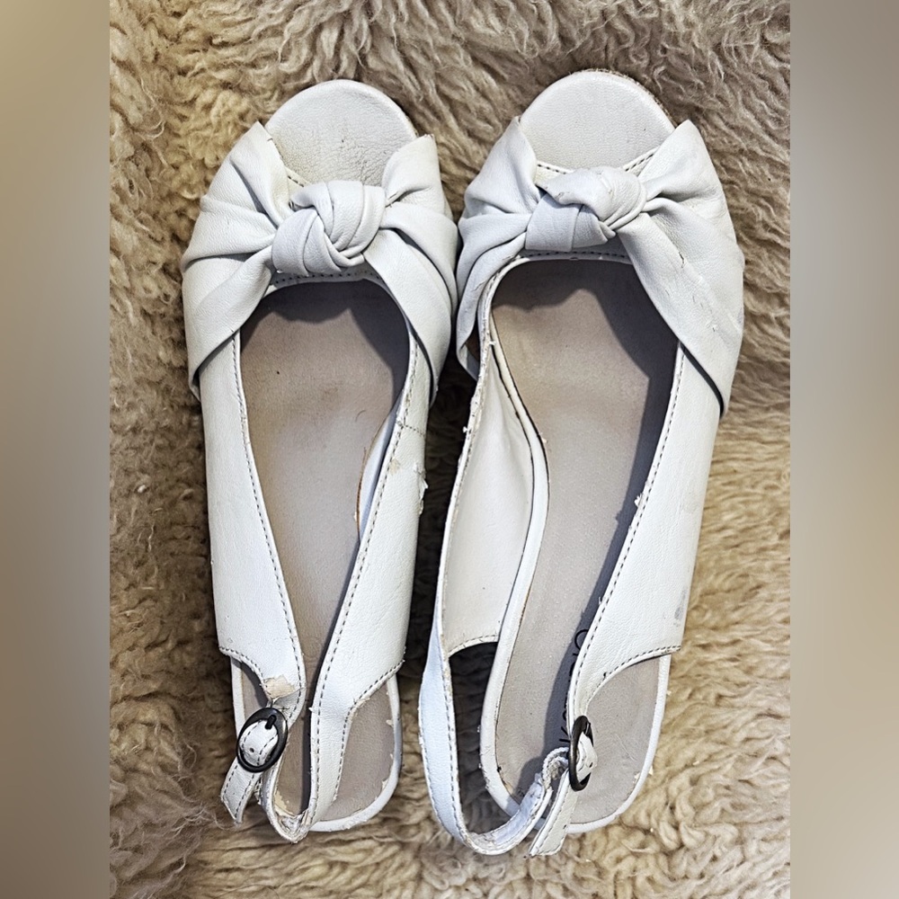 KSTUDIO Elegant White Women's Sandals